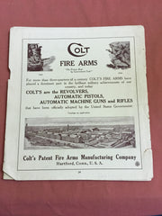 Colt Auotmatic Machine Gun and Rifle handbook of 1919