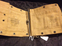 WWI 2nd assistant gunners belt
