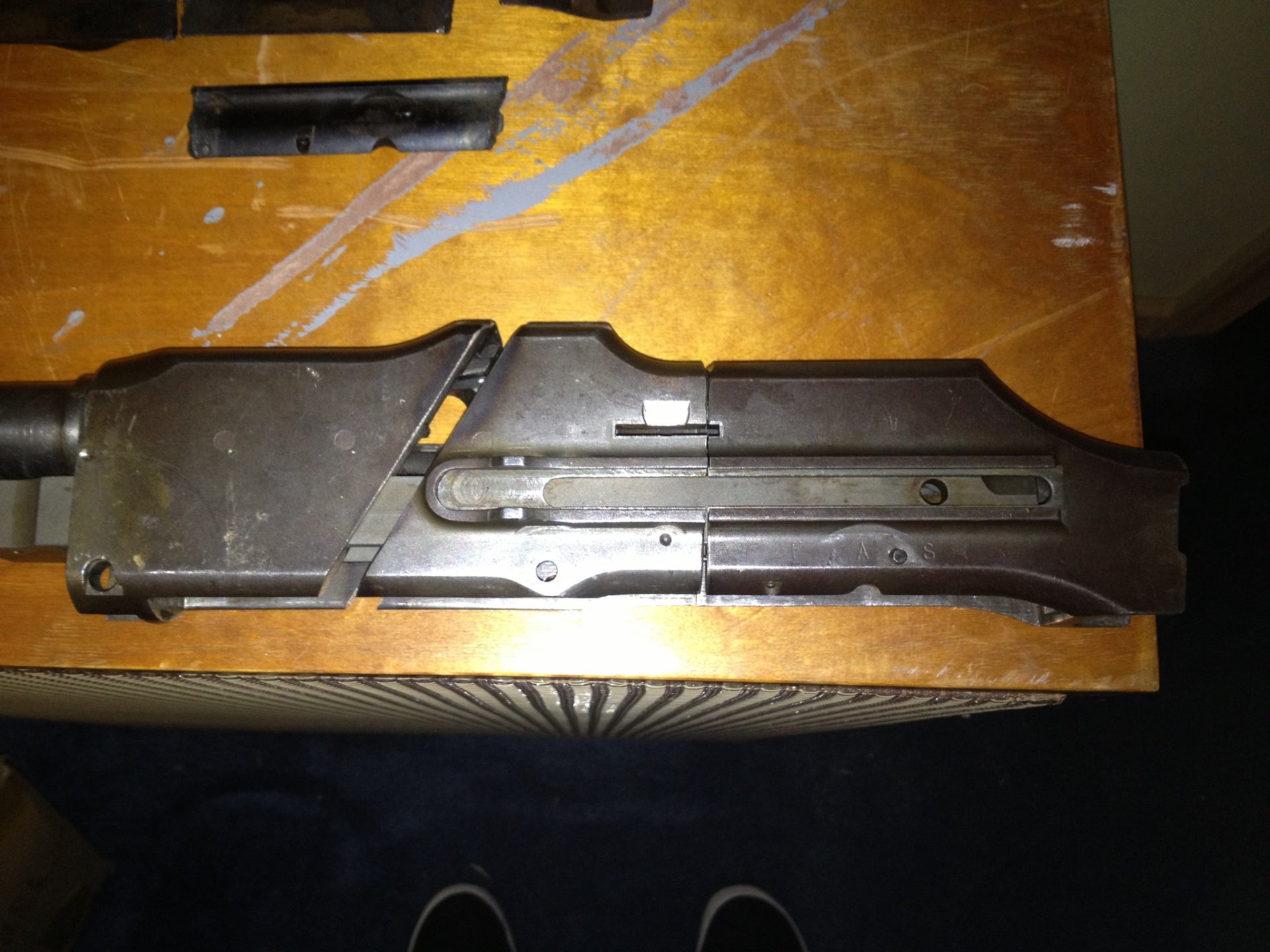 Marlin Rockwell saw cut demilled receiver