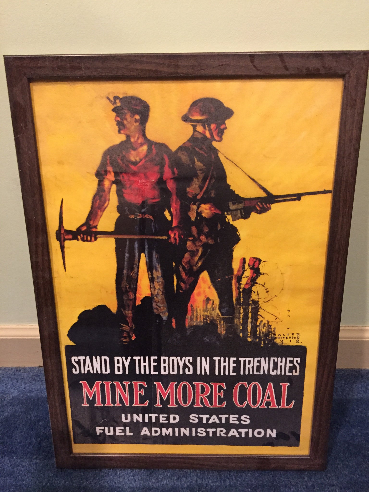 Stand by the boys WWI poster (repro)