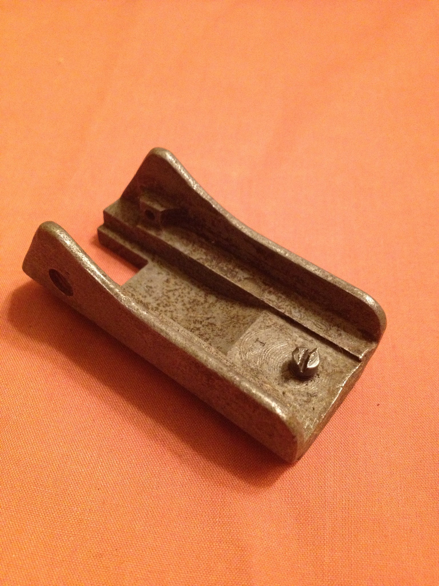 WWI Rear sight base, stripped