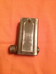 Complete rear sight, stamped