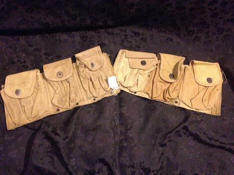 M1937 Modified belt, USMC flaps, demilled