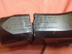 Marlin Rockwell M1918 (never modified to A2) torch cut receiver