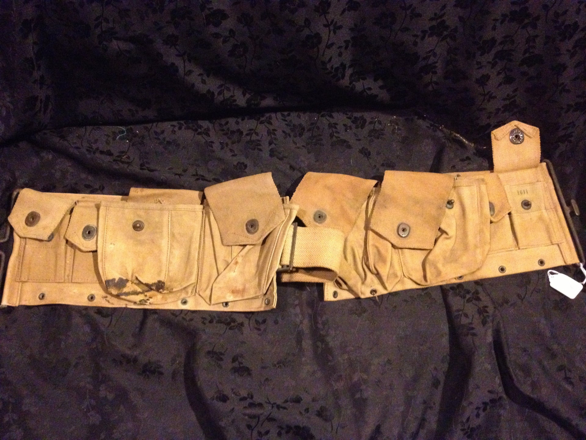 WWI 2nd assistant gunners belt