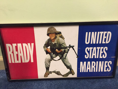 Ready USMC recruitment poster