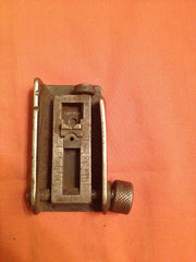 Complete rear sight, stamped